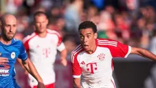 Bayern Múnich en su duelo contra el FC Rottach-Egern