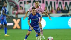 Charly Rodríguez enfrentando al Inter Miami