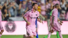 Lionel Messi jugando con el Inter Miami