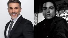 Sergio Mayer y su hijo, Sergio Mayer Mori.