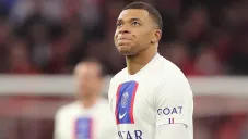 Mbappé en un juego del PSG