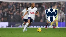 Lucas Moura en su paso por el Tottenham