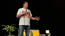 O'Farrill en una presentación