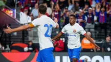 Ansu Fati luego de marcar su gol