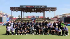 Mazatlán entrenando en el Toyota Stadium