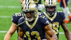 Thomas celebrando anotación