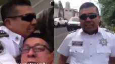 'Policia' agrede a fan de Poncho de Nigris a las afueras del set de LCDLF