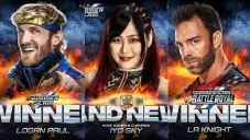 Logan Paul, Iyo Sky y LA Knight, ganadores de SummerSlam