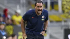 Jardiné en un juego del América en Leagues Cup