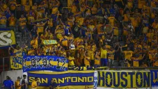 Afición de Tigres en la Leagues Cup