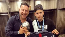 Turco Mohamed y su hijo Nayib