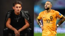 Emilio Osorio recordó cuando conoció a Memphis Depay