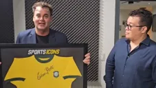 Faitelson con Franco Escamilla