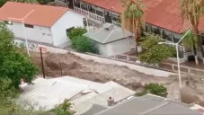 El paso del huracán Hilary por Santa Rosalía