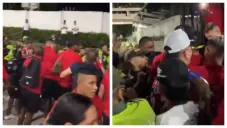 Jugadores del América de Cali pelearon con la Policía de Barranquilla tras caer ante Junior