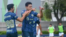 Ramón Juárez jugando con el América