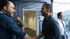 Jimmy Lozano continúa con su gira en la Liga MX y y asistió al Rayados vs Cruz Azul