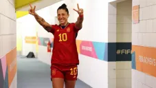 Jennifer Hermoso fue ovacionada por el público