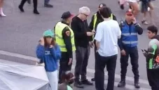 Cuarón fue visto previo al show de Taylor Swift