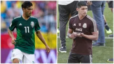 Carlos Vela y Alan Pulido