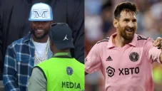 Mayweather asistió a ver a Messi con Inter Miami