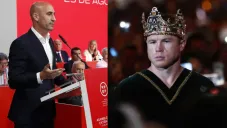 Luis Rubiales fue acusado por su tío de usar dinero de la RFEF para ver a Canelo Álvarez