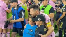 La foto del 10 argentino con las hijas del italiano