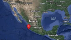 Se registra sismo de magnitud 5.8 en el sur de Jalisco