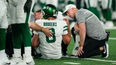 Rodgers sufrió una lesión tras ser capturado