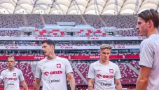 Parte del plantel de Polonia