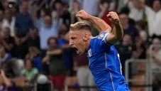 Gol por parte de Davide en el partido