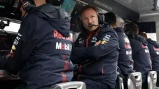 Horner durante un Gran Premio