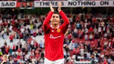 Cristiano Ronaldo en sus últimos juegos con el United