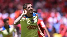 Gol del chileno frente a Toluca