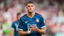 Santi Giménez, actual goleador del Feyenoord y de la Eredivisie