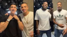 Jugadores de Cruz Azul celebran cumpleaños de Kevin Castaño tras triunfo ante San Luis