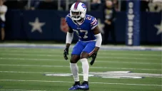 White durante un partido con Bills