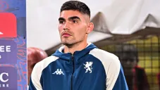 Johan Vásquez en el partido vs Milan