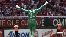 Whalley durante un partido con Chivas
