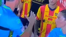 Lucca Sachi, árbitro italiano, negó un saludo