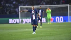 Marco Verratti jugando con el PSG