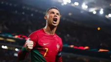 Cristiano Ronaldo celebrando su gol