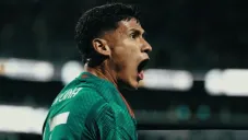 Antuna en festejo de gol