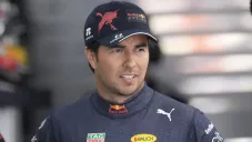 Checo previo a una carrera