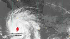 &quot;Norma&quot; se convierte en huracán categoría 1