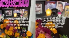 Madre mexicana incluye a Matthew Perry en su altar de muertos y conmueve las redes