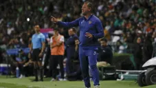 Hernández Pat durante el juego ante León