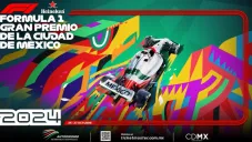 Póster oficial del GP México 2024