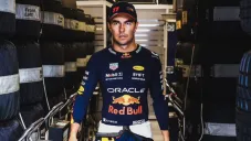 Checo Pérez quedó en tercer lugar en el sprint en Brasil