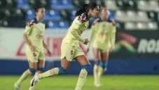 ¡Desde media cancha! Alison González marcó un golazo en la ida de Cuartos de Final ante Pachuca